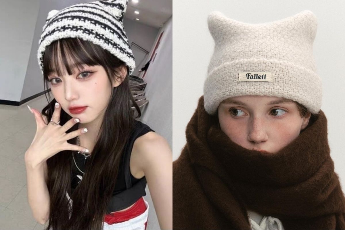 張員瑛加持的馬海毛黑白條紋款，撞色把層次與存在感拉高又不搶戲。