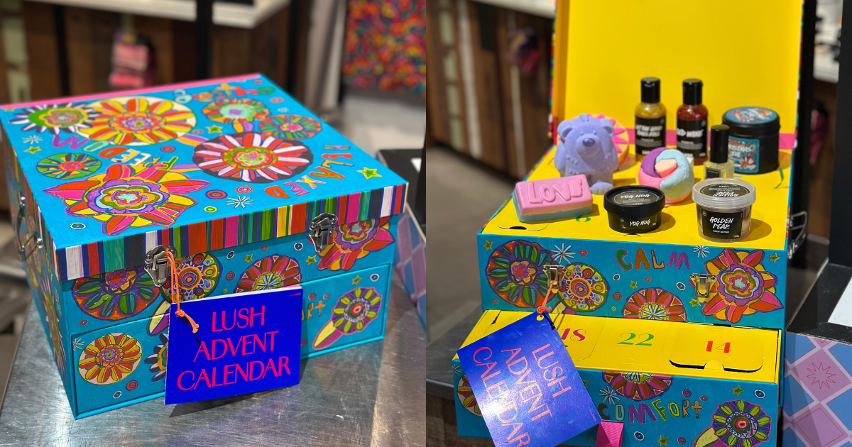 LUSH 聖誕月曆禮盒NT$11,000
