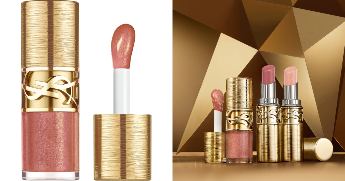 YSL 奢金流星聖誕系列 情挑誘光嫩唇凍 #12，NT$1,650