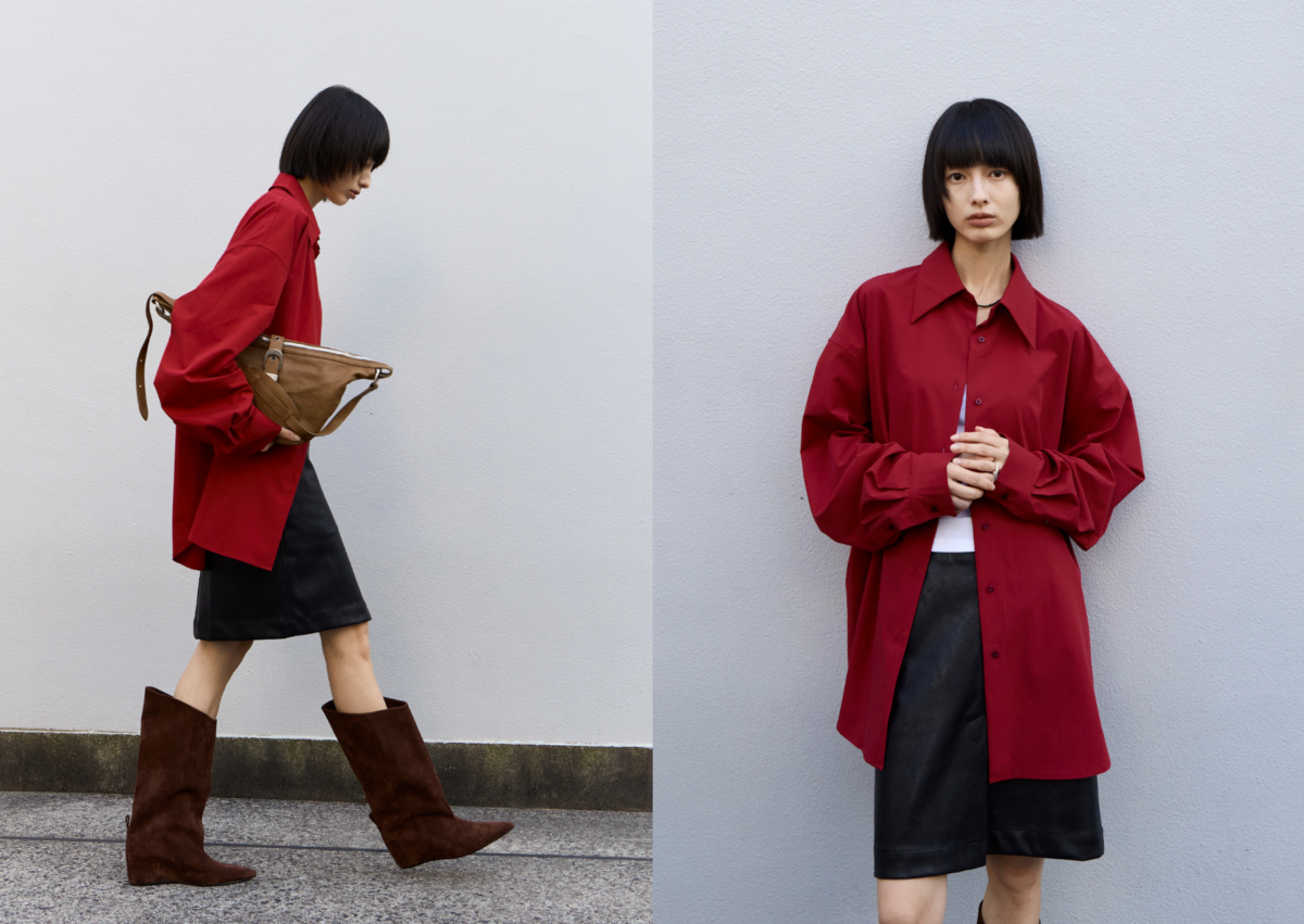 Studio doe 經典落肩輕挺襯衫