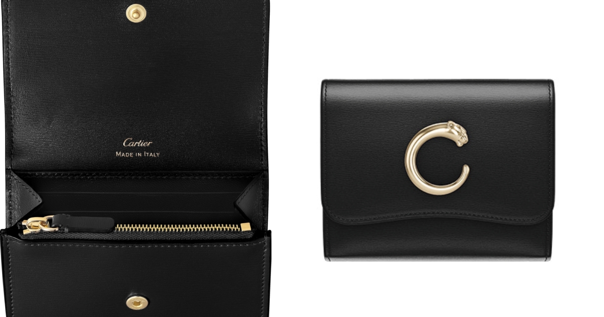Cartier Panther C美洲豹皮夾，NT$21,500