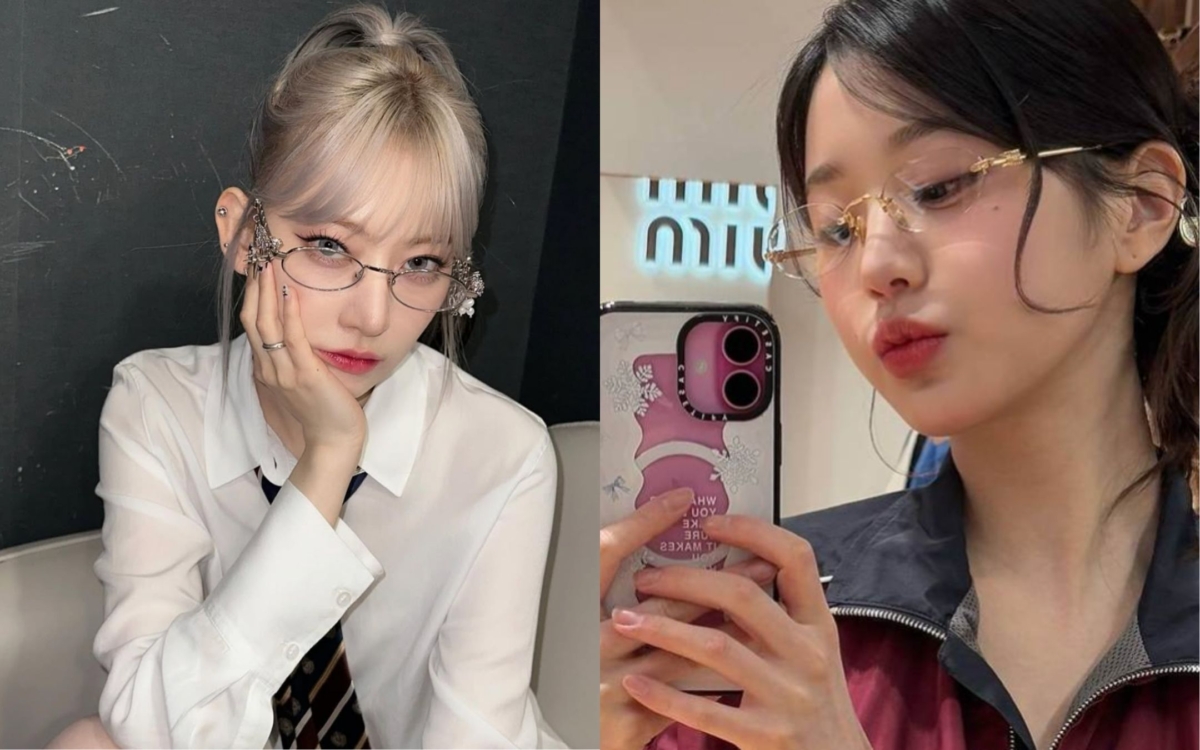 眼鏡不再是遮掩，而是提升五官立體度的神級濾鏡。