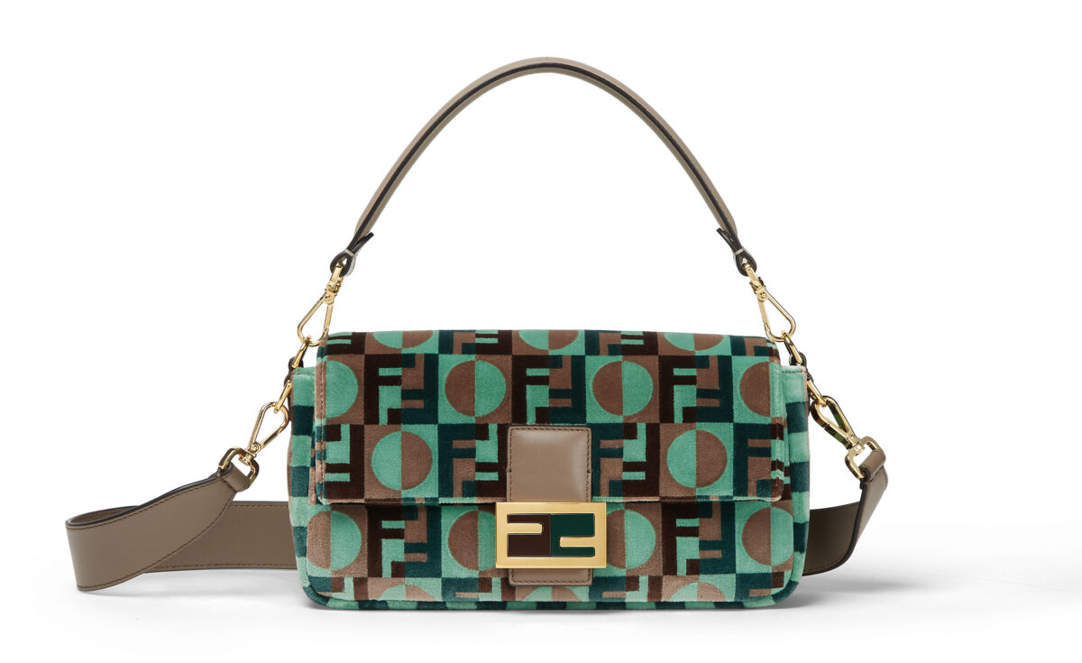Fendi Baguette 拼色FENDI Dots 包款，NT$ 150,000