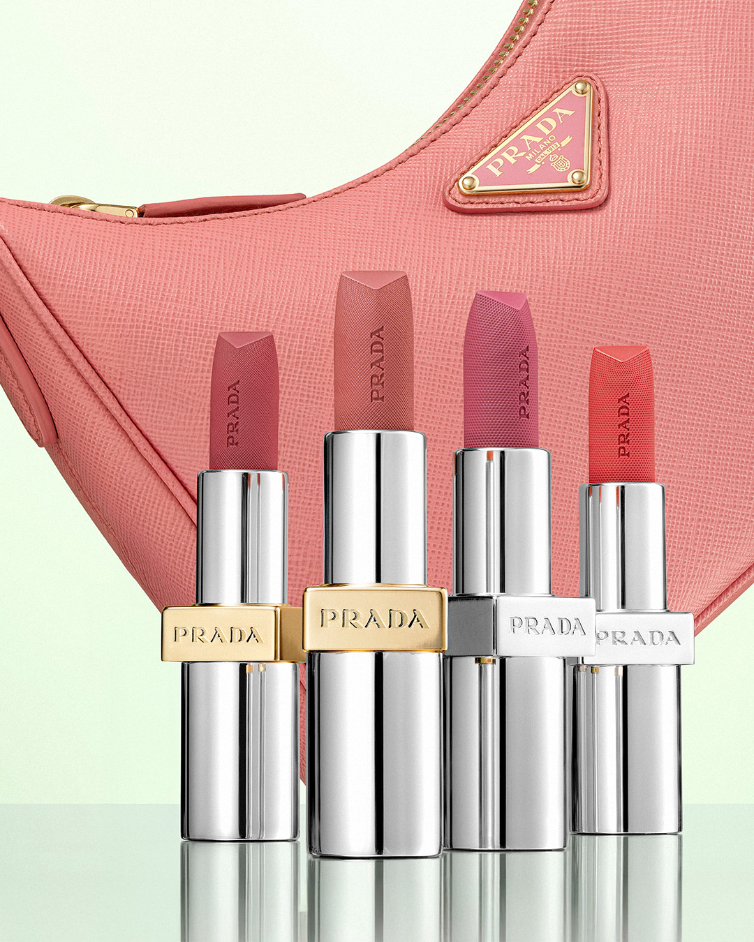 PRADA Beauty 尼龍柔霧唇膏 P160冷煙粉，NT$1,650