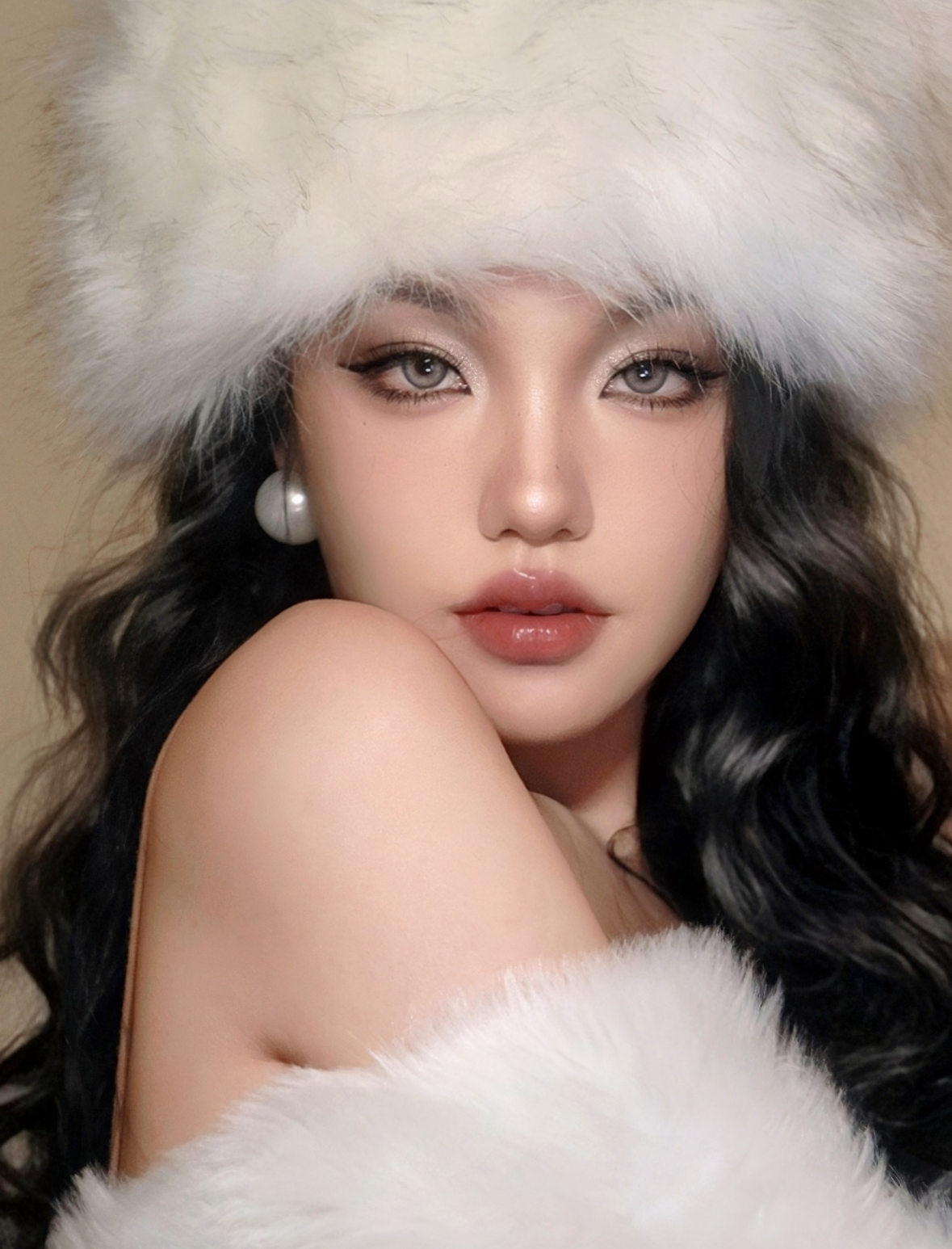 冬日雪國名伶妝