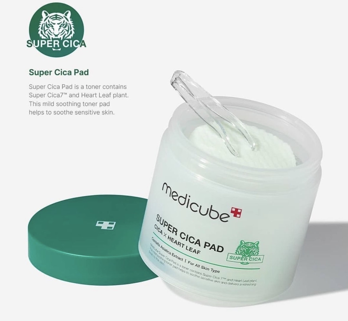 棉片承載滿滿的積雪草精華，絕對物超所值！