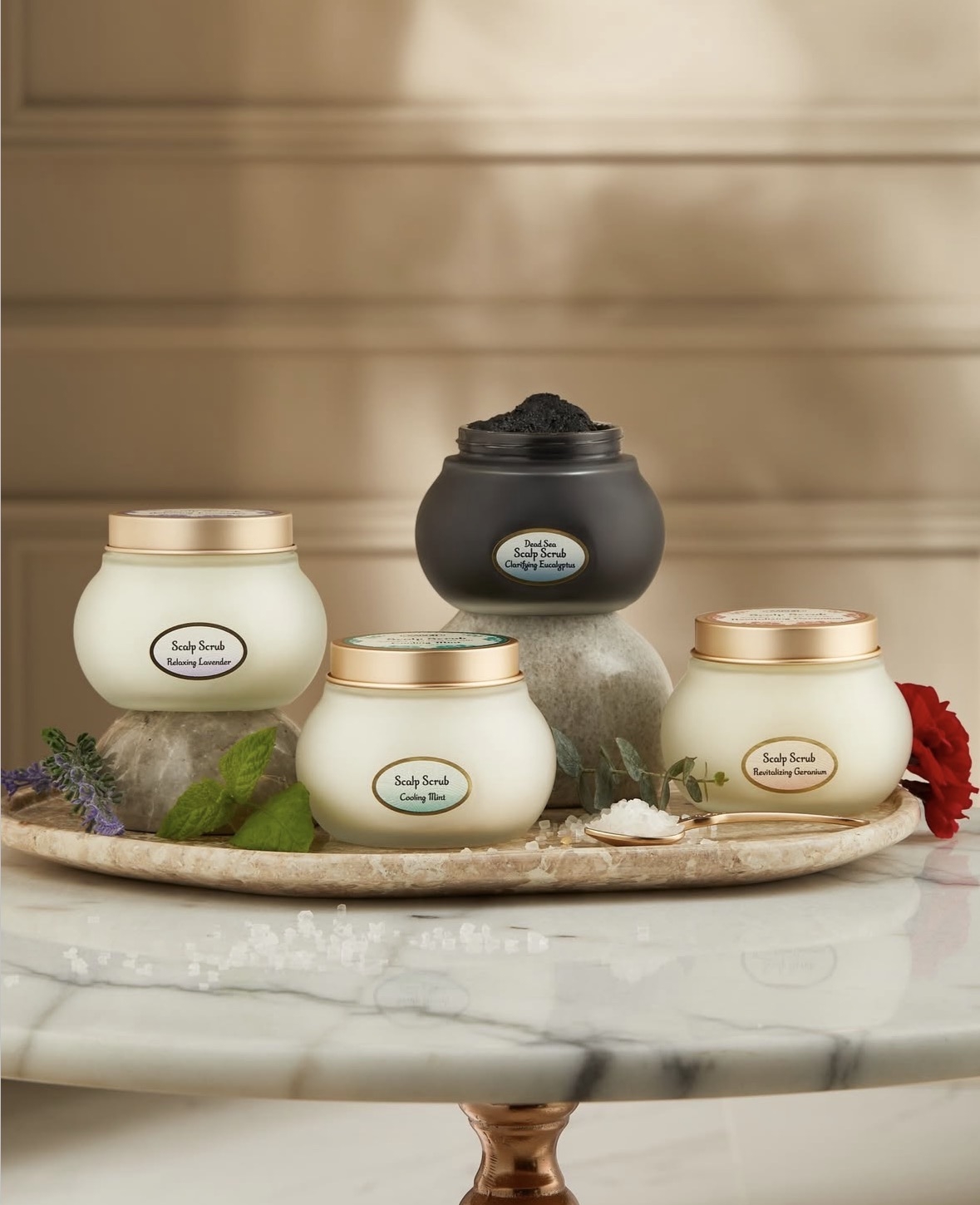 保養品牌sabon 推出多款頭皮磨砂膏！