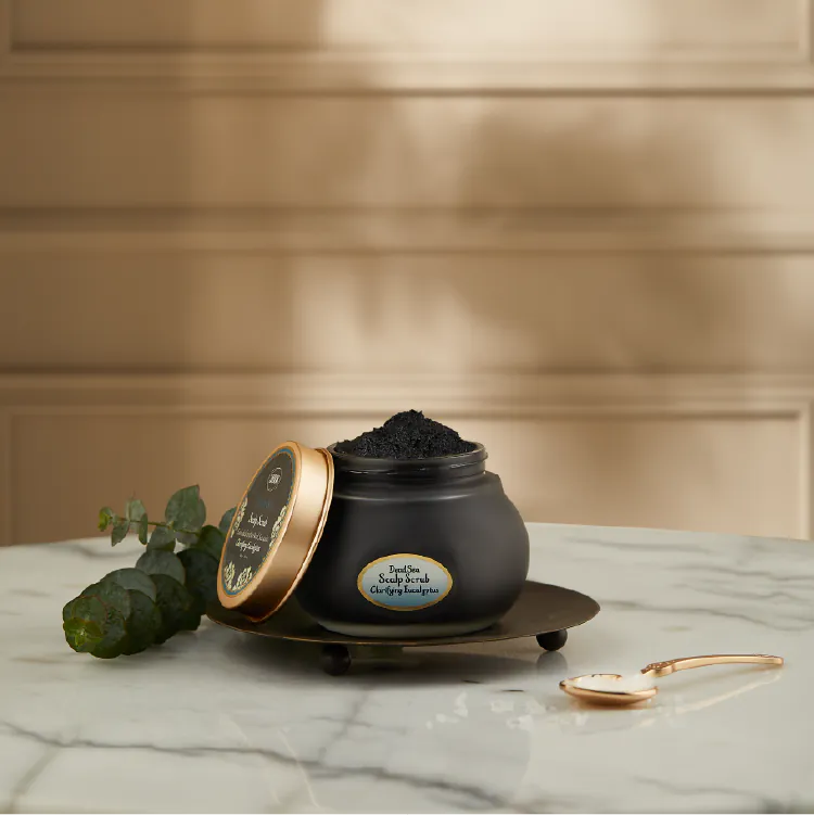 以死海黑礦泥頭皮磨砂膏最為熱銷！