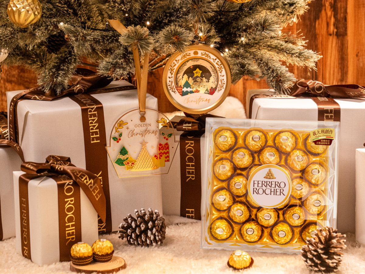 Ferrero Rocher費列羅金莎「金鑽禮盒」，24粒裝（300g）／NT$439元