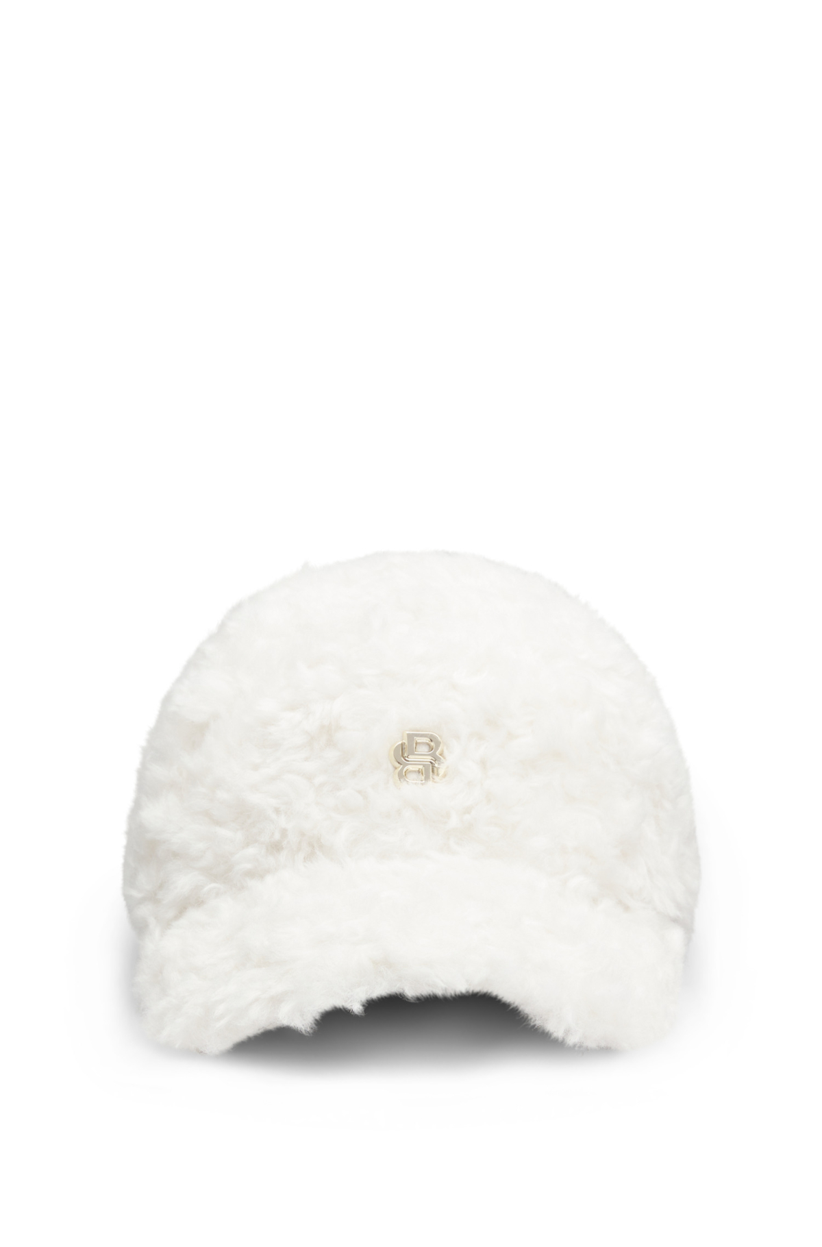 BOSS x Steiff 白色絨毛棒球帽，NT$2,700