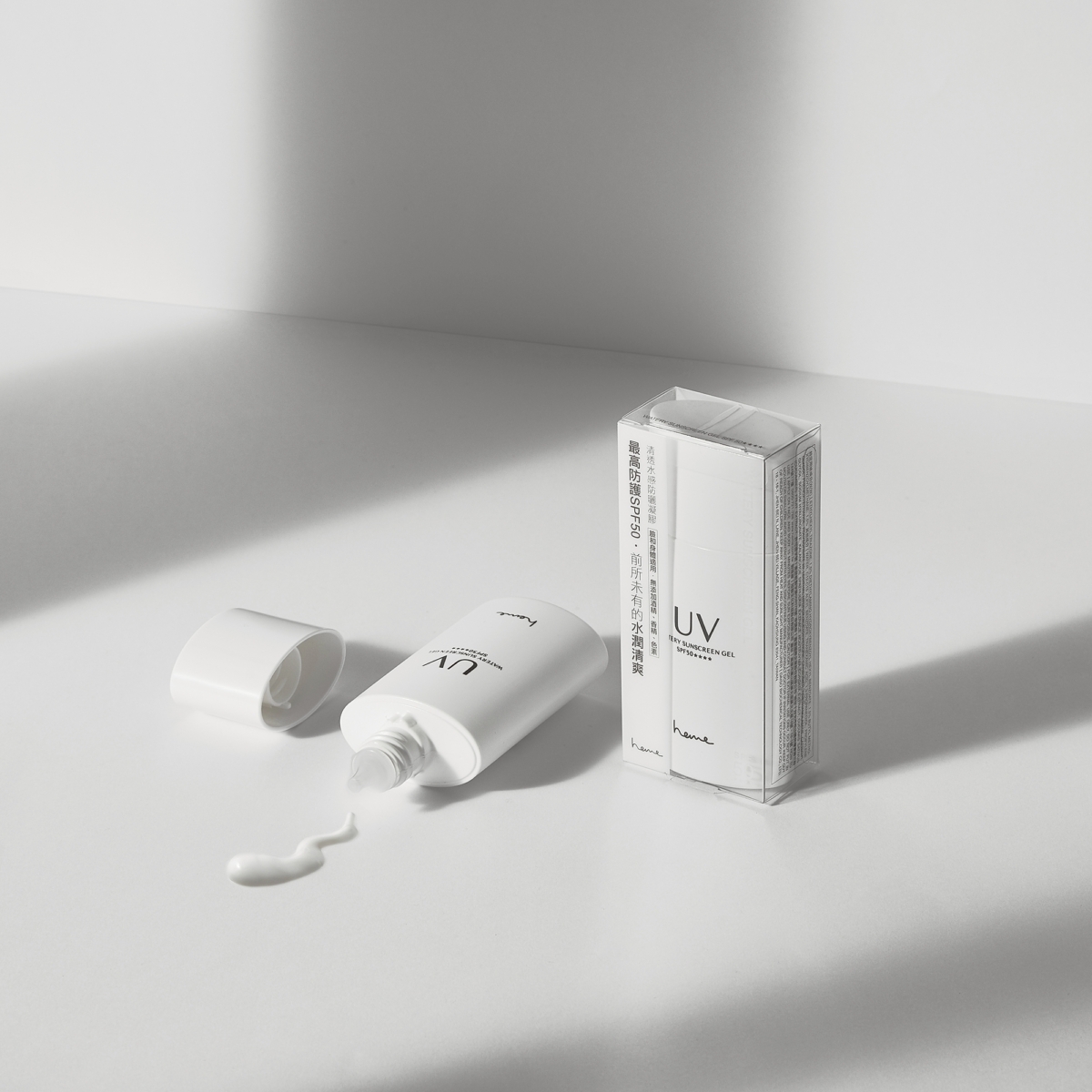 heme清透水感防曬凝膠