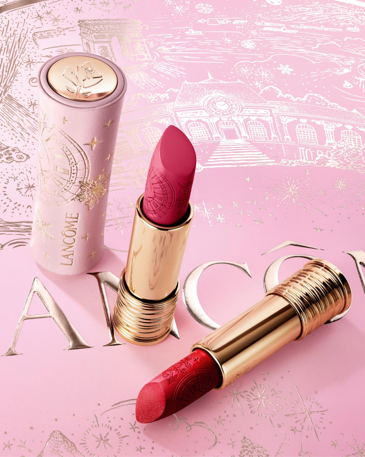 蘭蔻 絕對完美唇膏－絲絨霧感 (2025聖誕限量版) ，NT$1,550