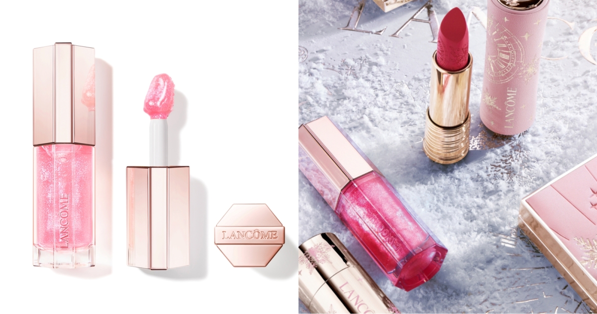 蘭蔻 唯我精華果凍唇蜜－冰晶幻粉 (2025聖誕限量版)，NT$1480