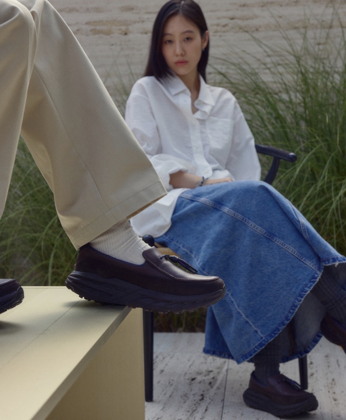 hoka這雙樂福鞋很適合喜愛戶外活動的女生，兼具舒適與美感！