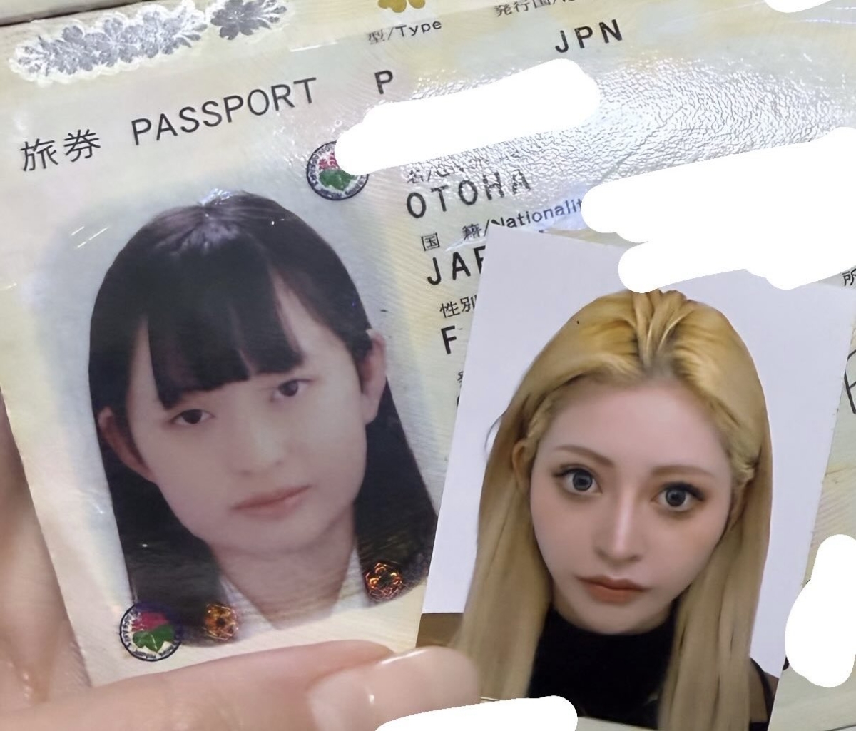 「乙葉」在X公開學生時期的照片。