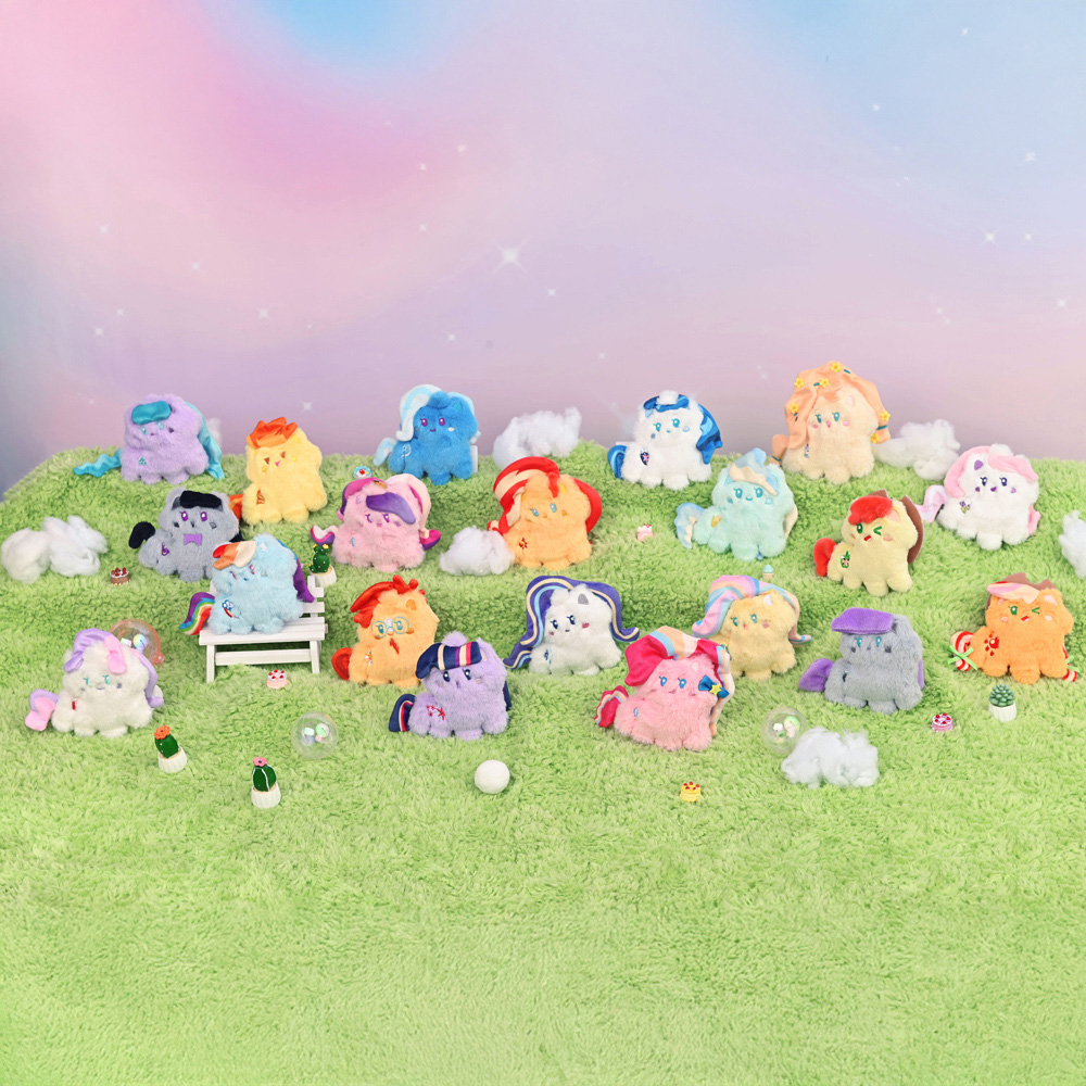 彩虹小馬-可愛小馬絨毛玩偶第二彈，NT$129