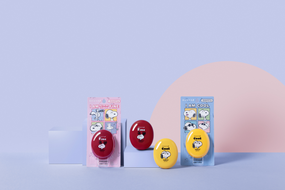 2025年聯手同樣是廣受各世代喜愛的米格魯—史努比(Snoopy)推出繽紛紅、黃2款包裝