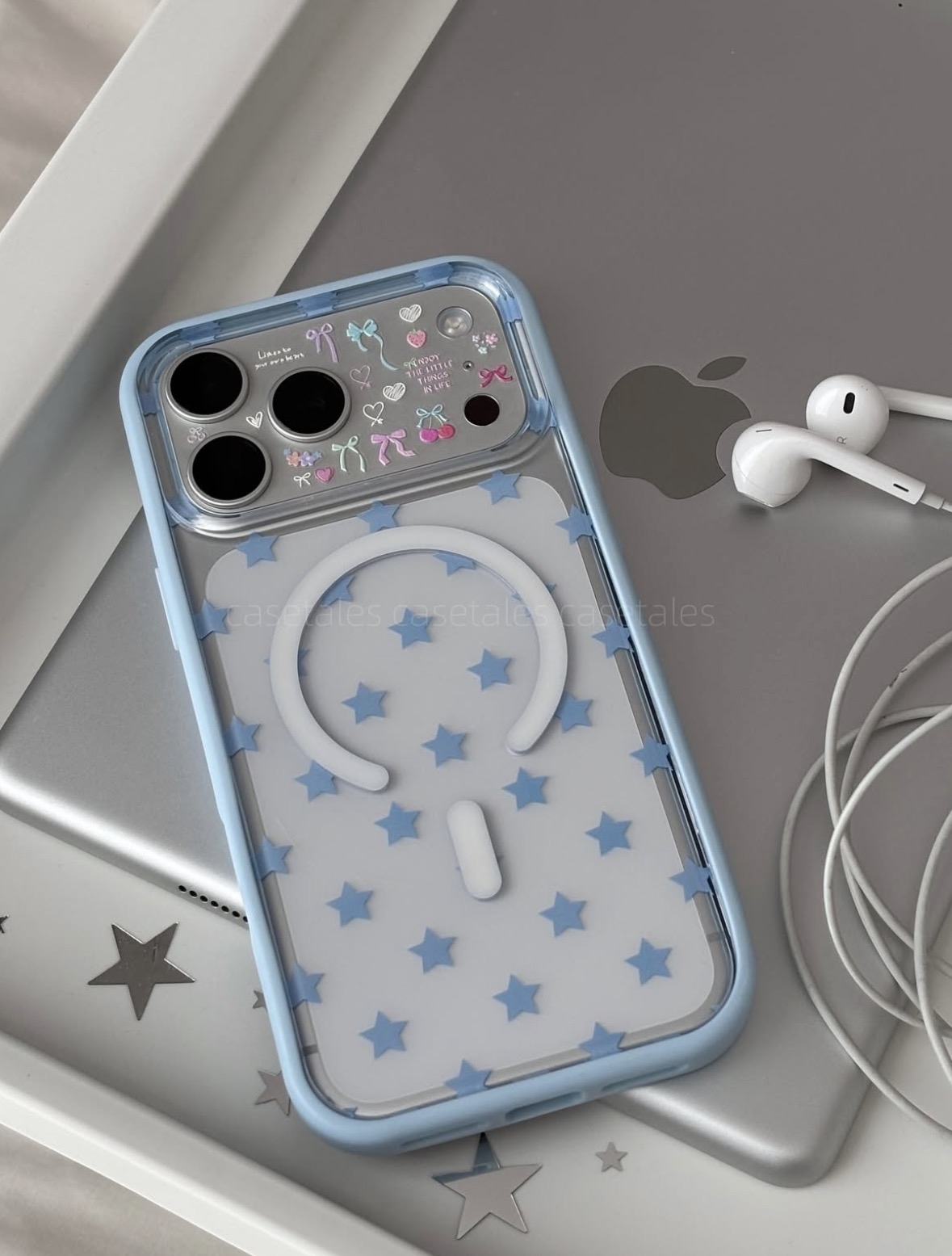 貼上蝴蝶結，簡直少女風十足！