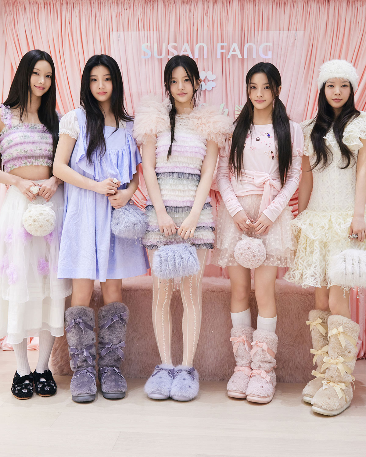 韓國人氣女團ILLIT甜美演繹Rockfish Weatherwear 與新銳設計師品牌 SUSAN FANG 聯名單品