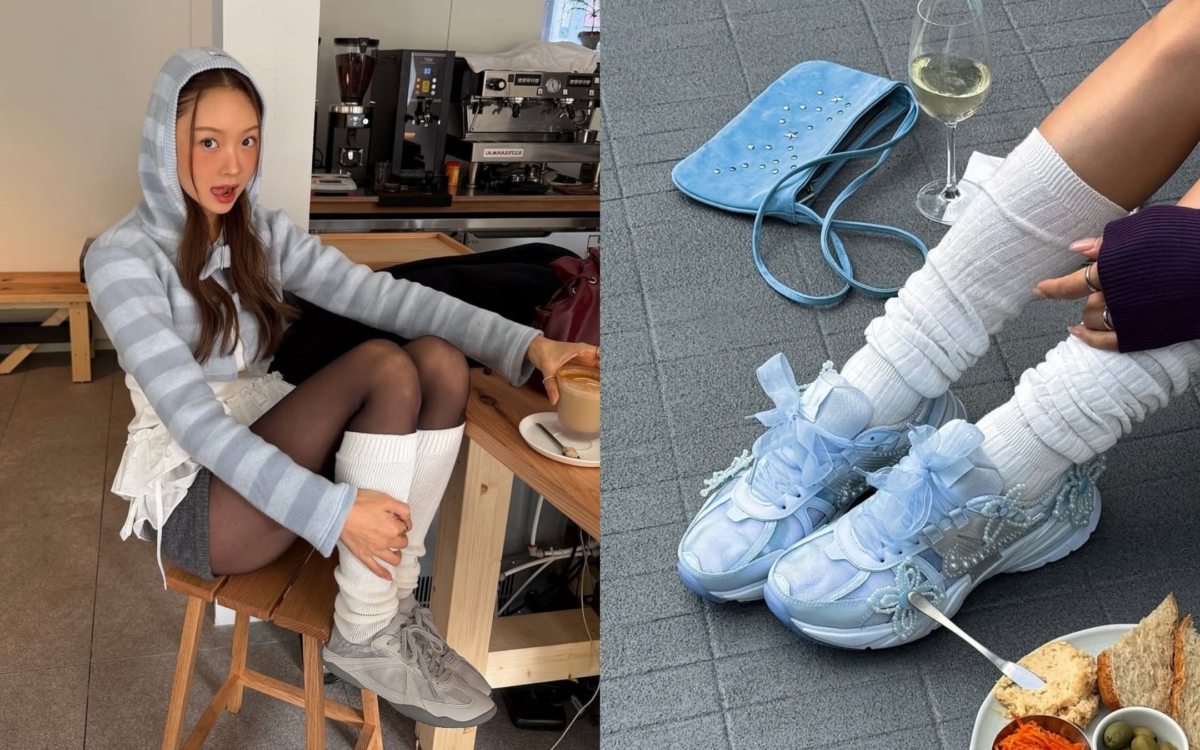 2025年的韓系堆堆襪賦予了更精緻的靈魂，強調的是 「修飾性」與「氛圍感」。