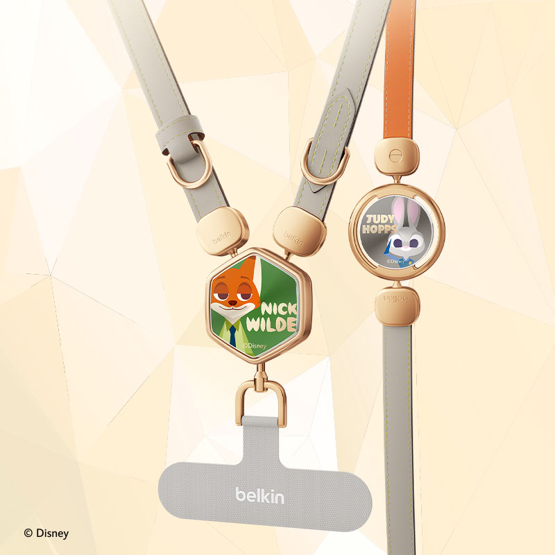  Belkin《動物方城市》聯名手機掛繩
