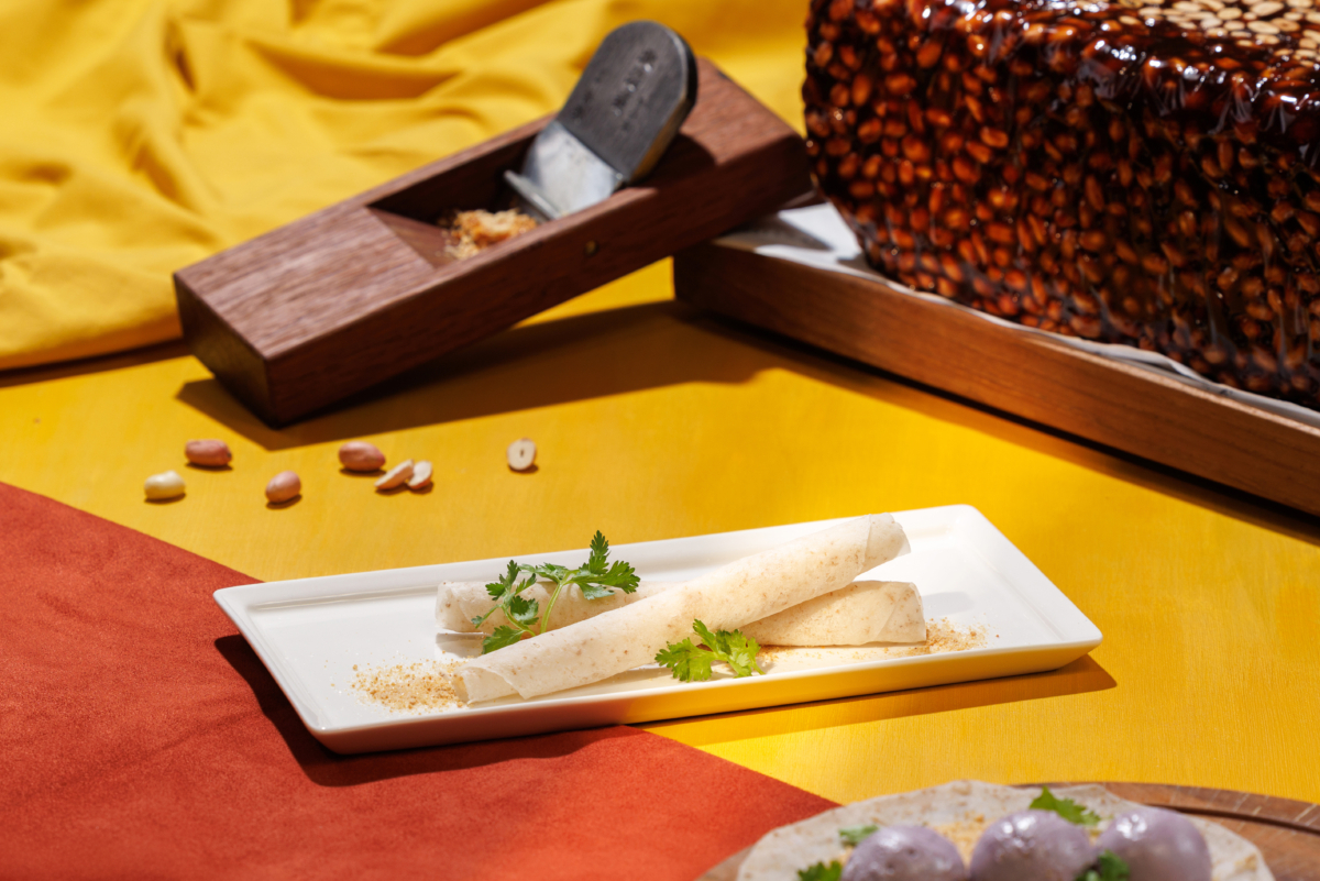 古早味花生捲冰淇淋