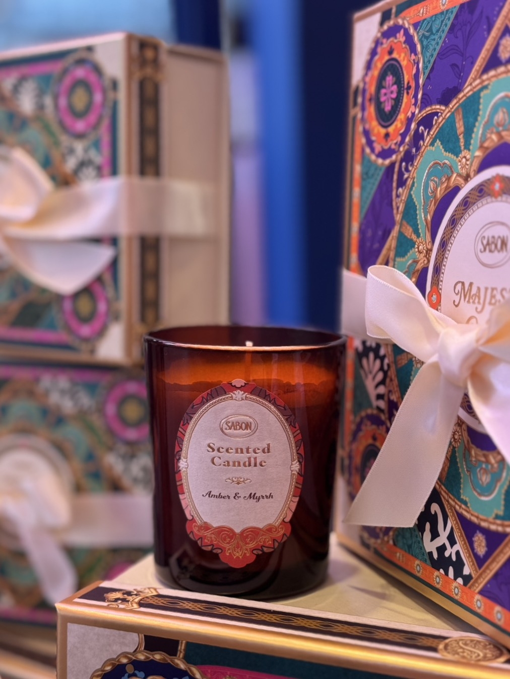 SABON 典藏香氛蠟燭系列#沉暮琥珀180g，NT$2,080