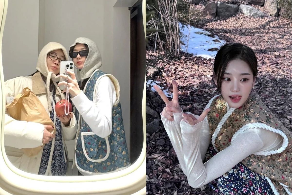 初學者推薦以素色內搭中和碎花的複雜感。