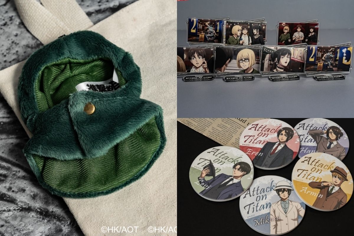 必收背後印有精緻團徽的迷你「絨毛披風吊飾」。