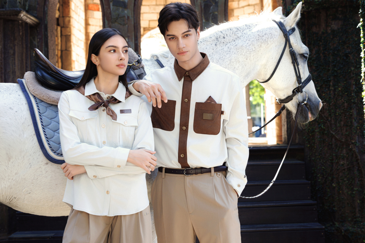 FILA x 故宮首度聯名 將精品時尚穿上身。