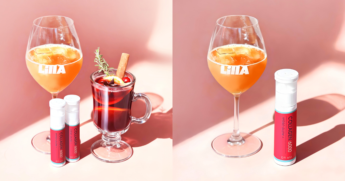 DR.WU首度跨界LillA推出「水光雙膠原莓果飲」