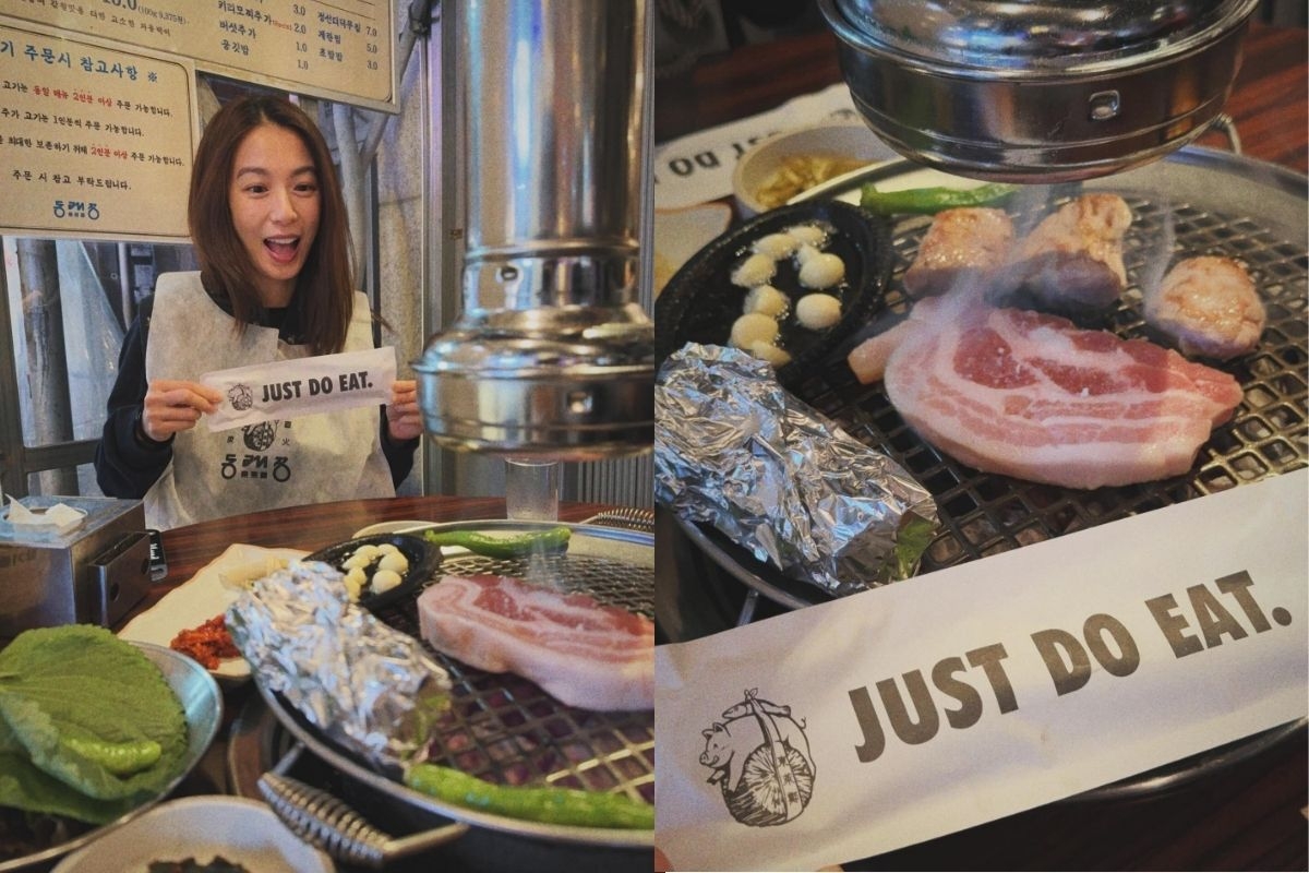 牌烤豬五花以厚切呈現，口感Q彈鮮甜。