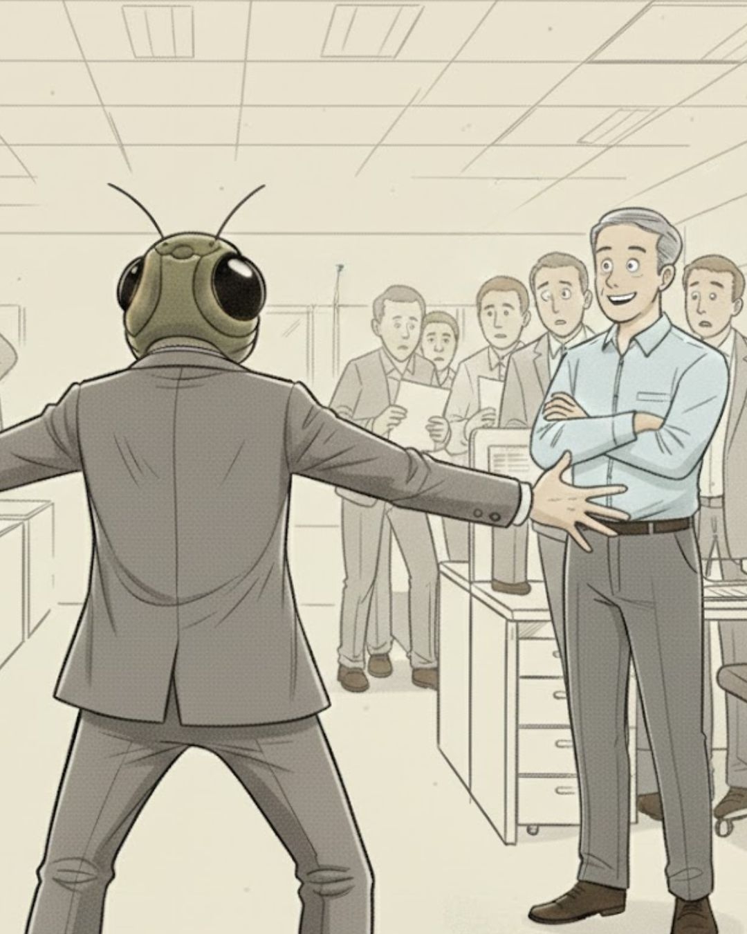 蟬型同事邀功比誰都還快。