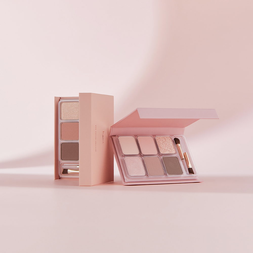 heme 六色眼影盤 9g(絨粉杏桔)，NT$360