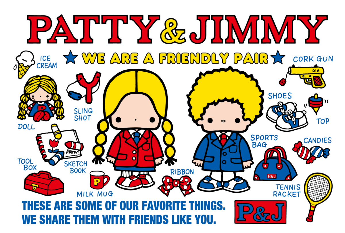 標誌性紅藍配色洋溢著美國70年代的復古風情。