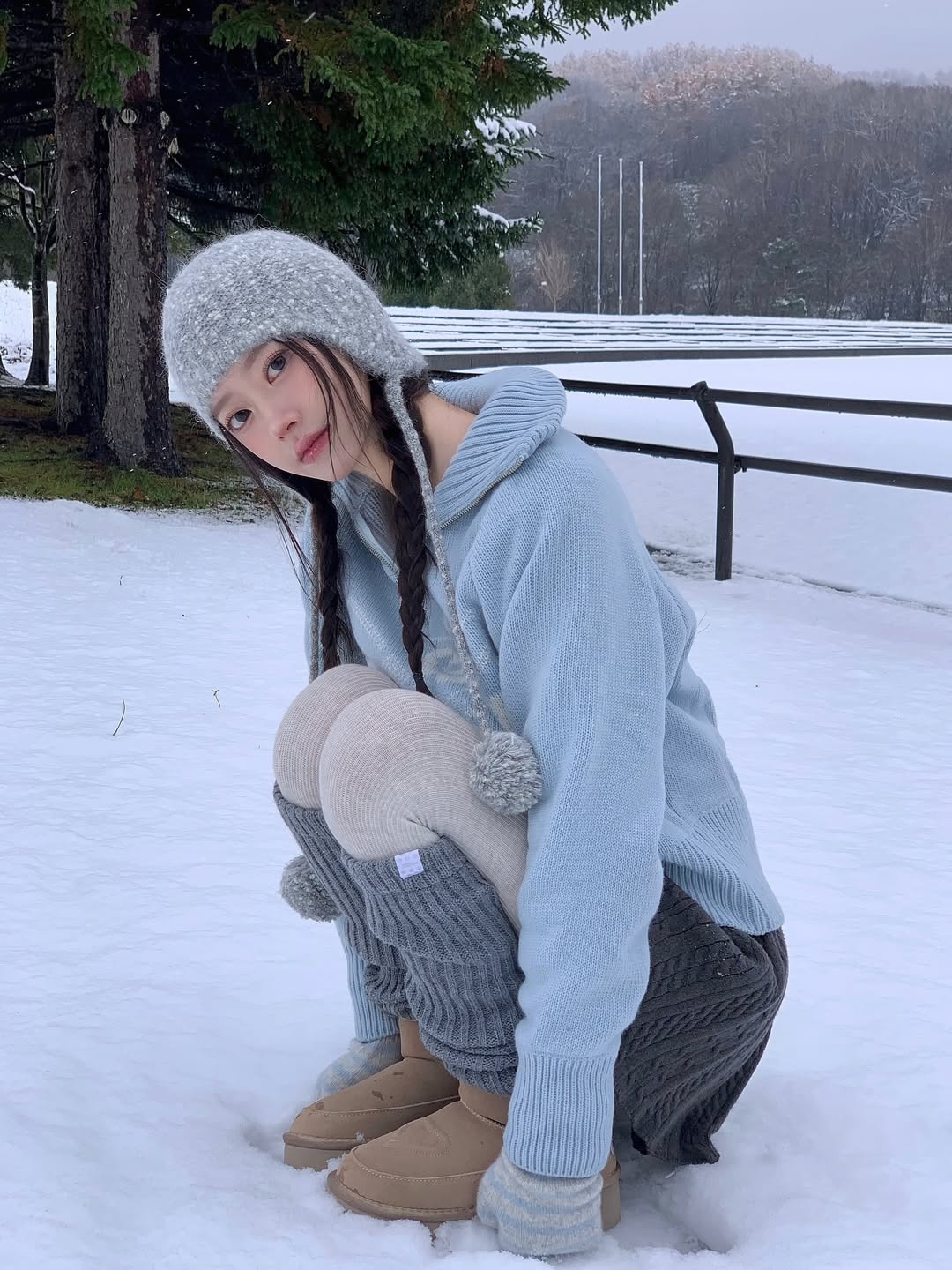 雪靴真的是冬日感滿滿的穿搭神器！