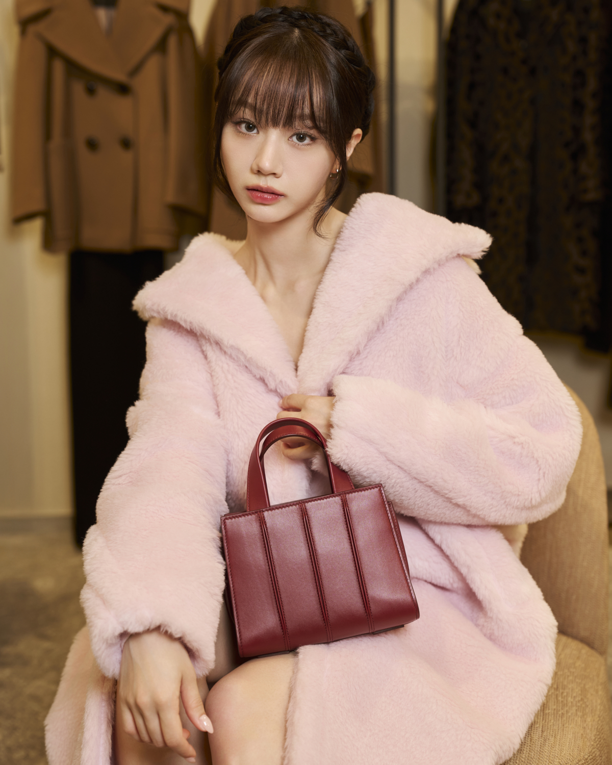 韓國演員HYERI惠利出席Max Mara微風南山專門店煥新開幕