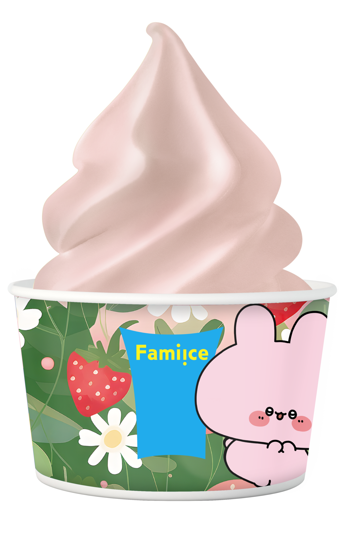 Fami!ce草莓優格霜淇淋