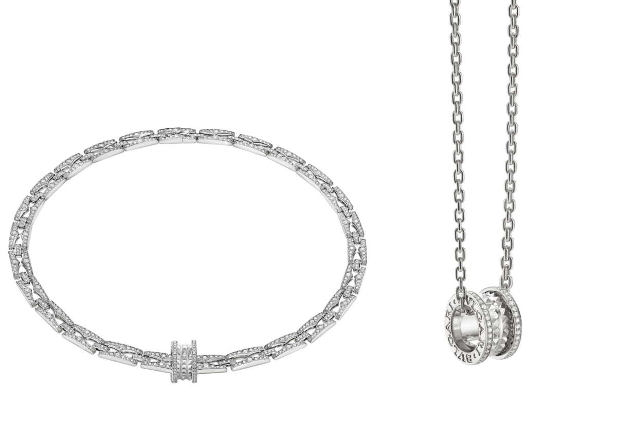 BVLGARI B.Zero1 頸鍊（另附一條鍊帶可單獨配戴吊墜），NT$ 2,325,000