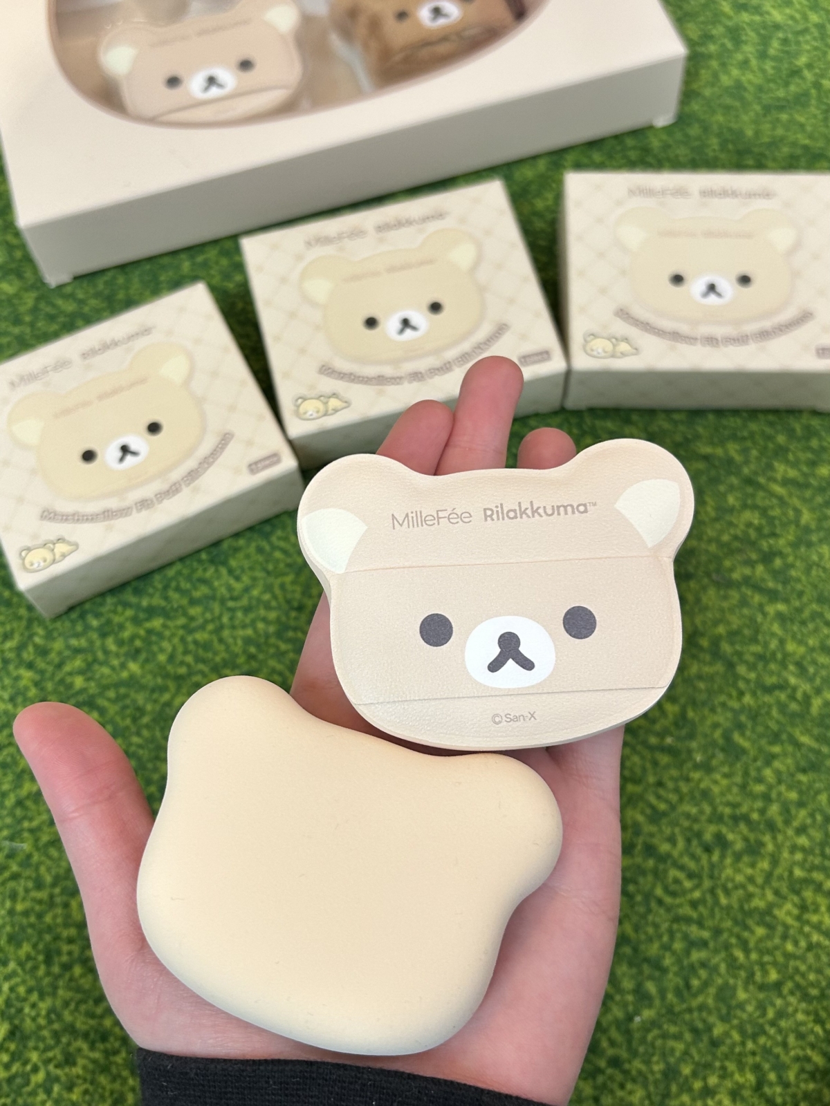 MilleFée拉拉熊系列粉撲 - 拉拉熊氣墊粉撲