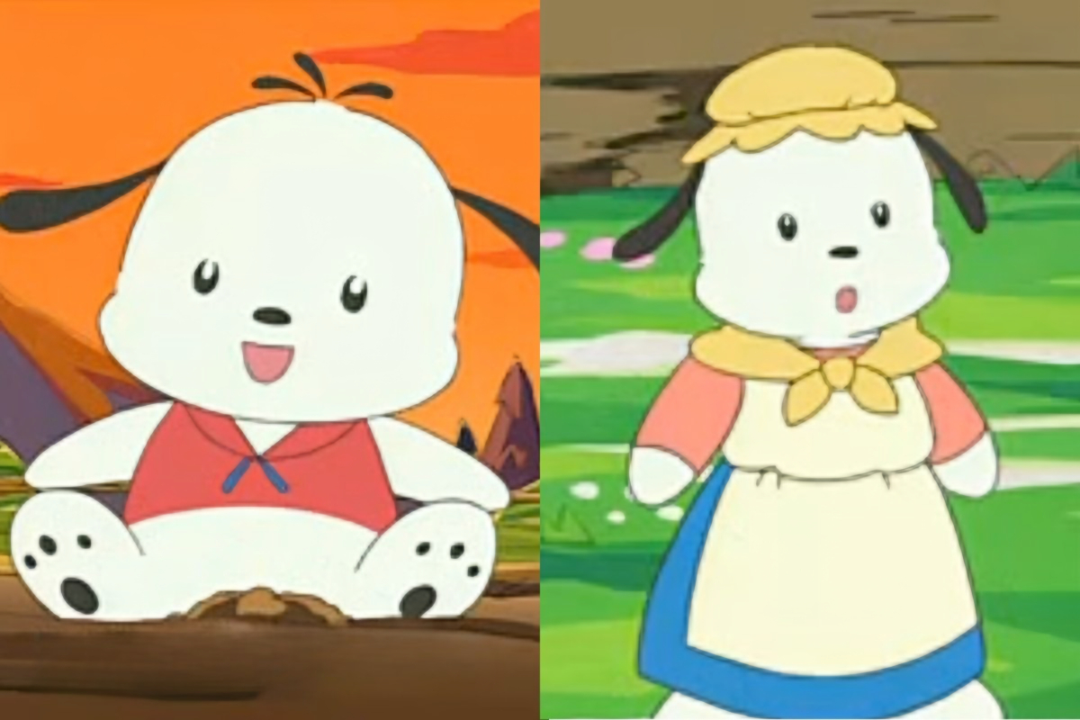 帕恰狗在早期動畫裡是有嘴巴的，還有媽媽。