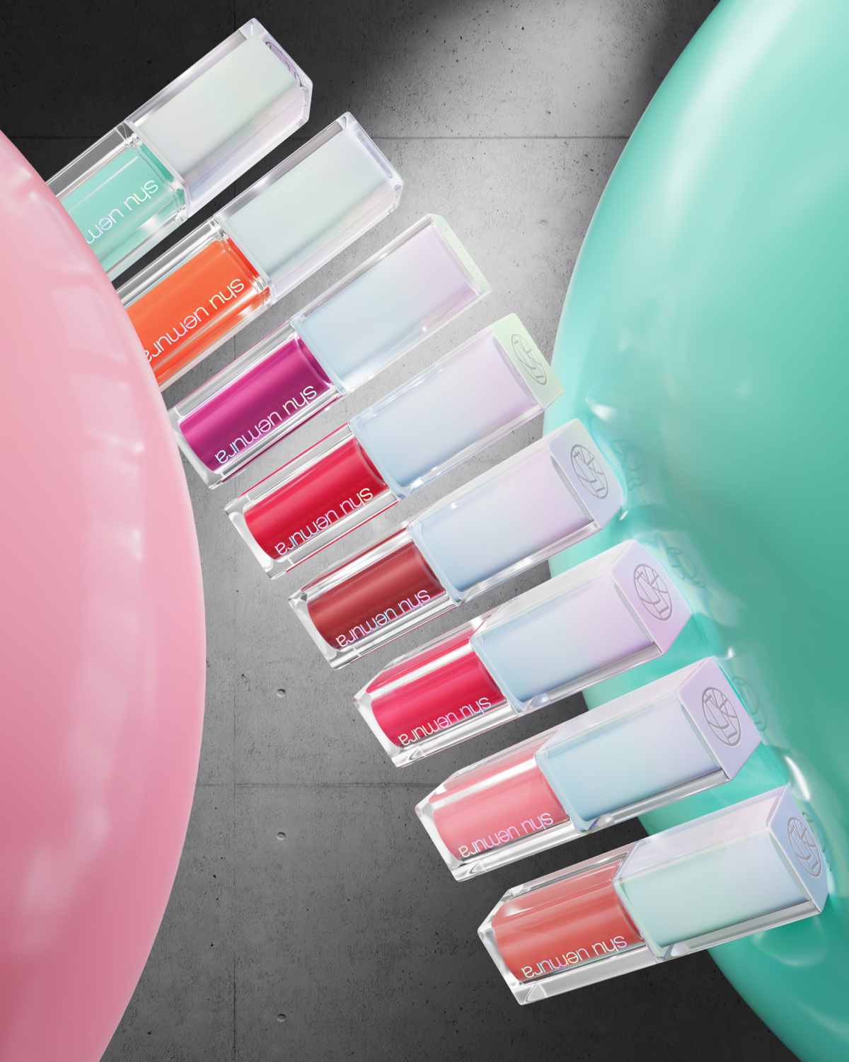 shu uemura 植村秀 無色限玻光潤色嘟唇精華(全8色)，NT$1,350