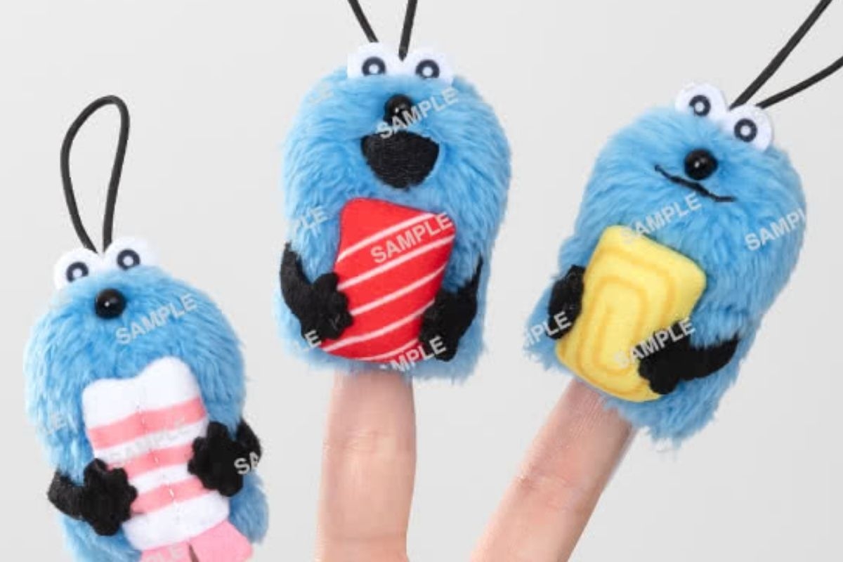 SunSun雙手緊緊抱著壽司們，療癒程度簡直破表！