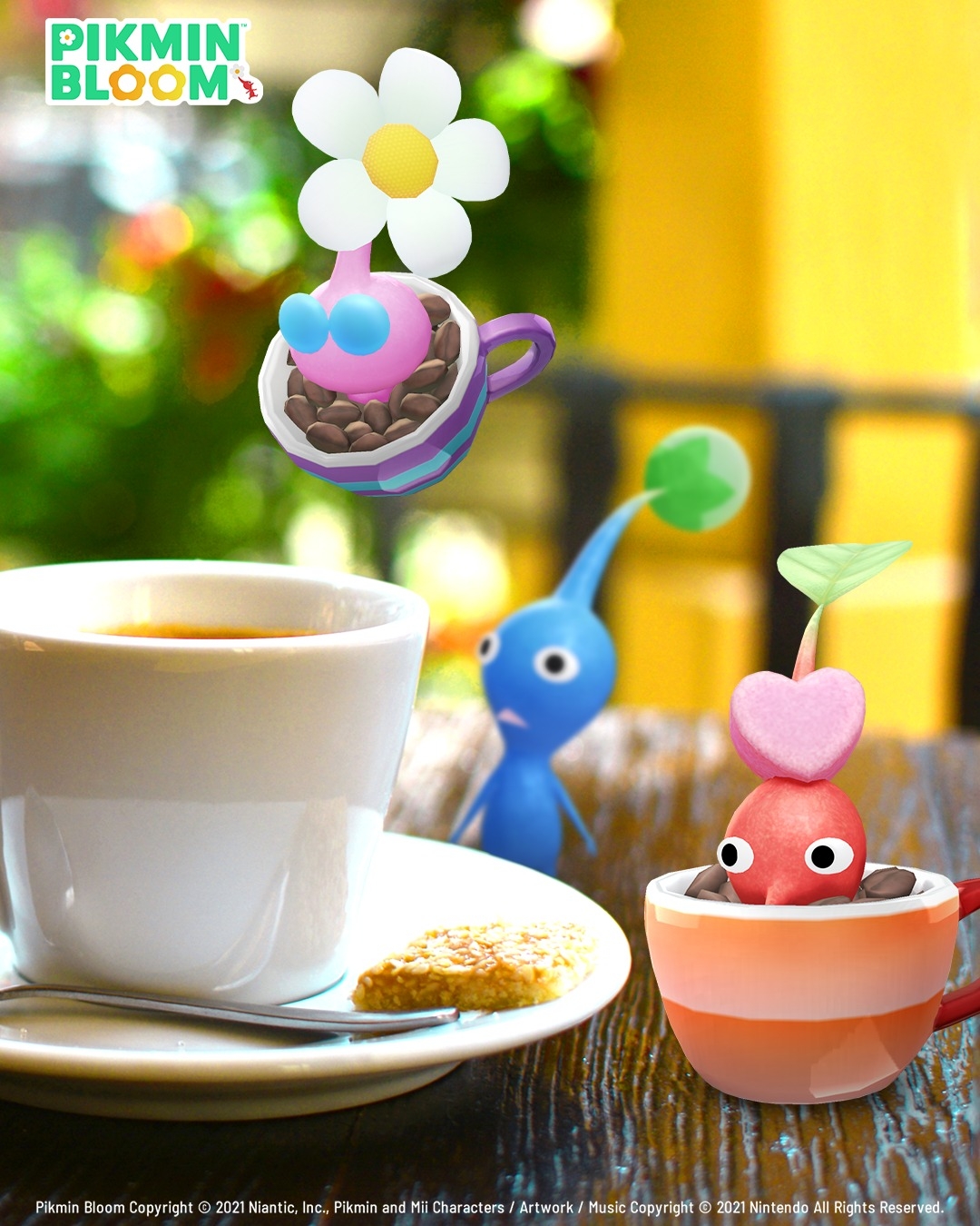 皮克敏Pikmin Bloom咖啡杯