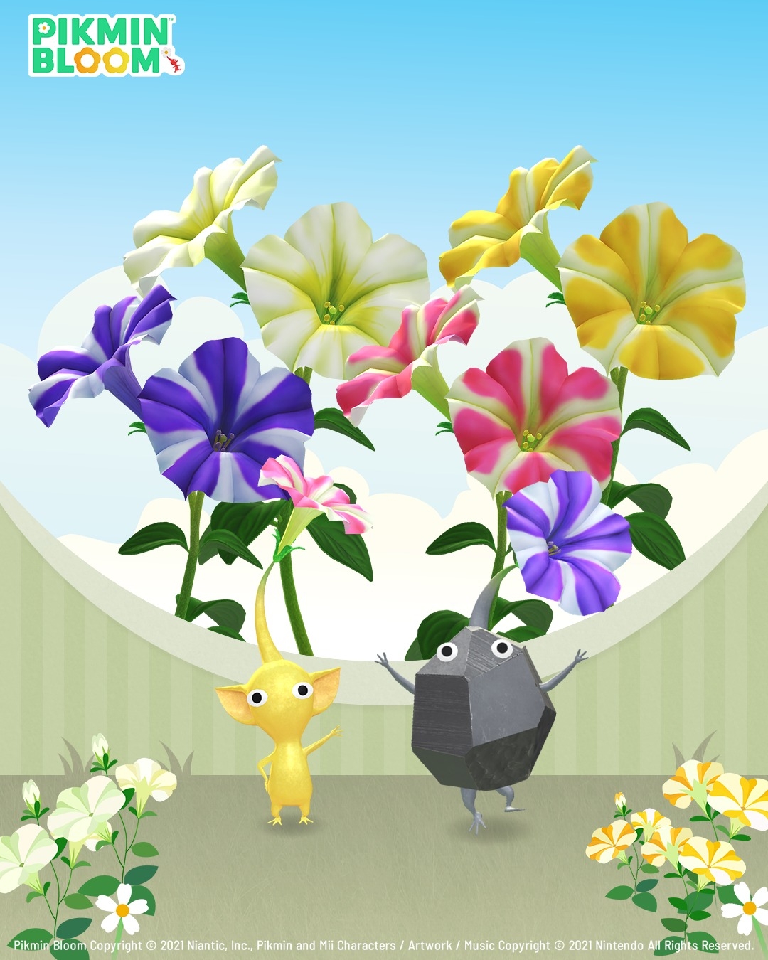 皮克敏Pikmin Bloom每個月都有限定花朵