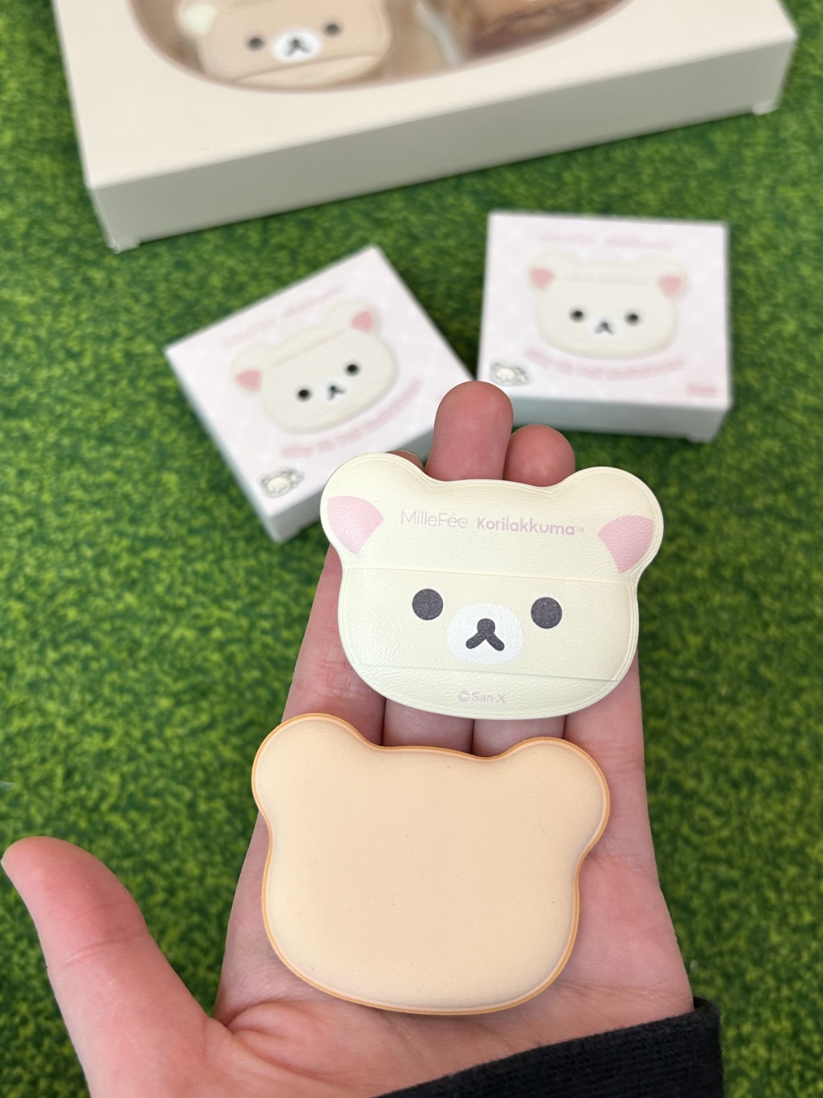 MilleFée拉拉熊系列粉撲 - 小白熊氣墊粉撲