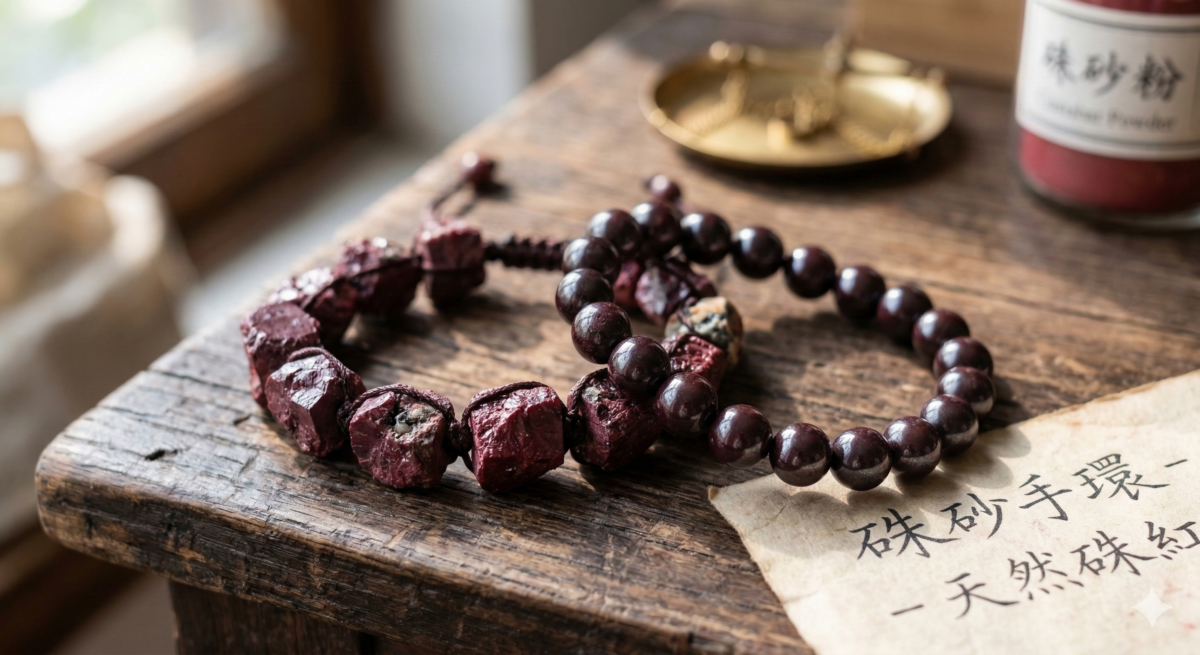 頂級高含量紫金砂手鍊，展現深沉紅褐色澤與避邪開運能量