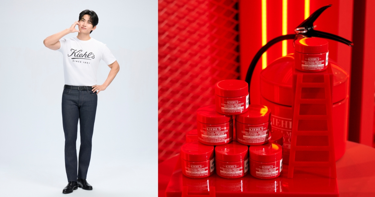 玉澤演為了【Kiehl’s 契爾氏急護霜】來台出席快閃活動，魅力與帥氣圈粉無數