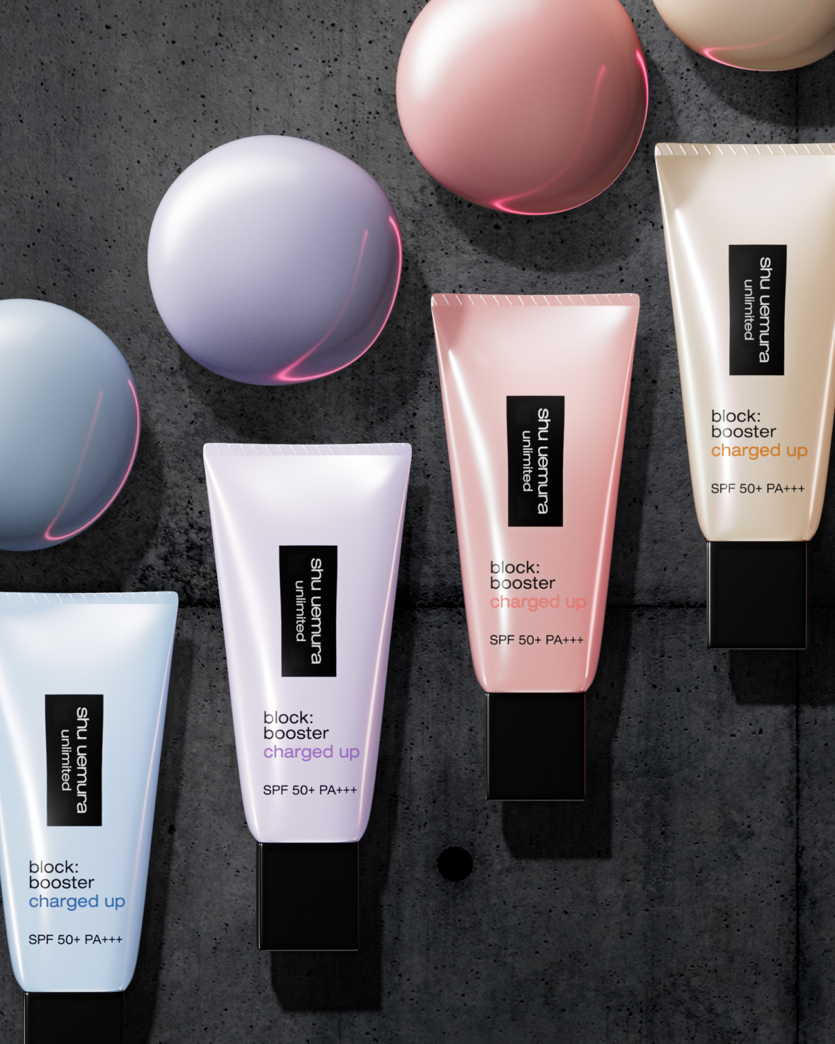 植村秀 超快充亮顏乳SPF50+ PA++++4 色精準校色50ml，NT$2,100