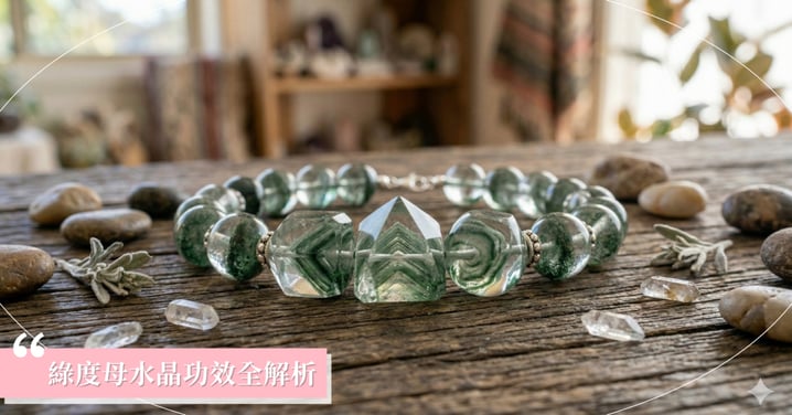 【綠度母水晶功效全解析】財運貴人一次招！5大重點、禁忌與等級辨別指南